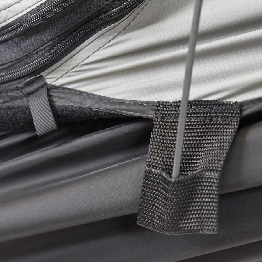 Mesh pocket hanging inside the Clark VX-Ultra