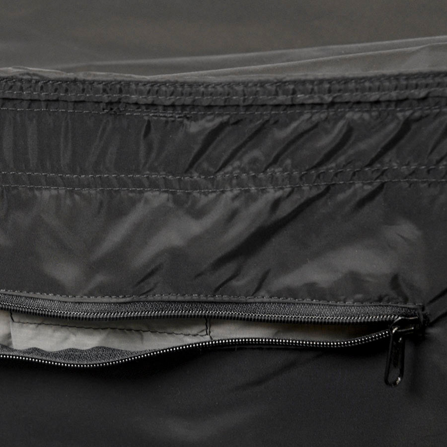 Zipped interior pocket of the Clark VX-Ultra, close-up