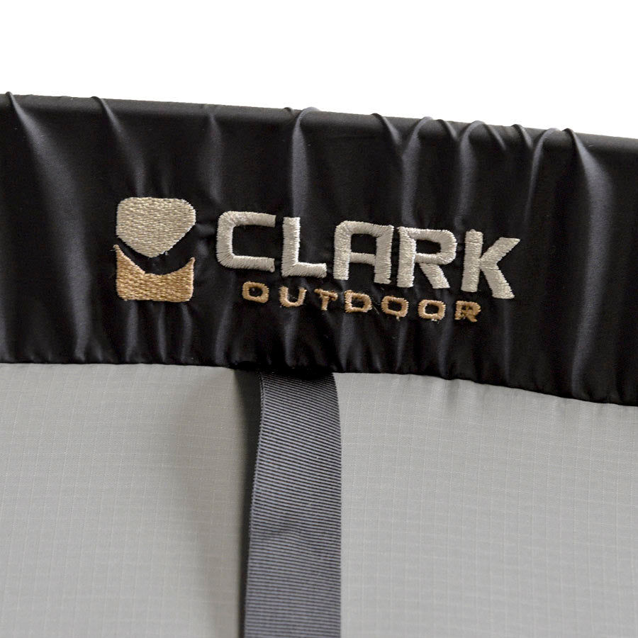 Clark Outdoor logo on the VX-Ultra end panel