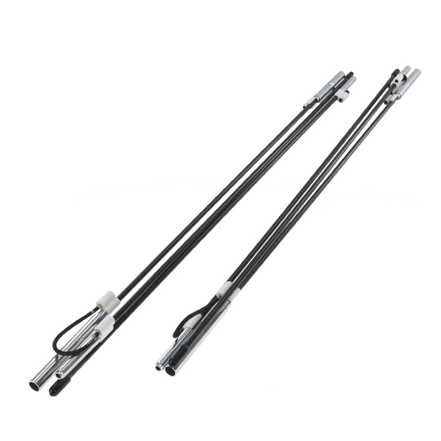 Clark hammock pole set: two shock-corded poles