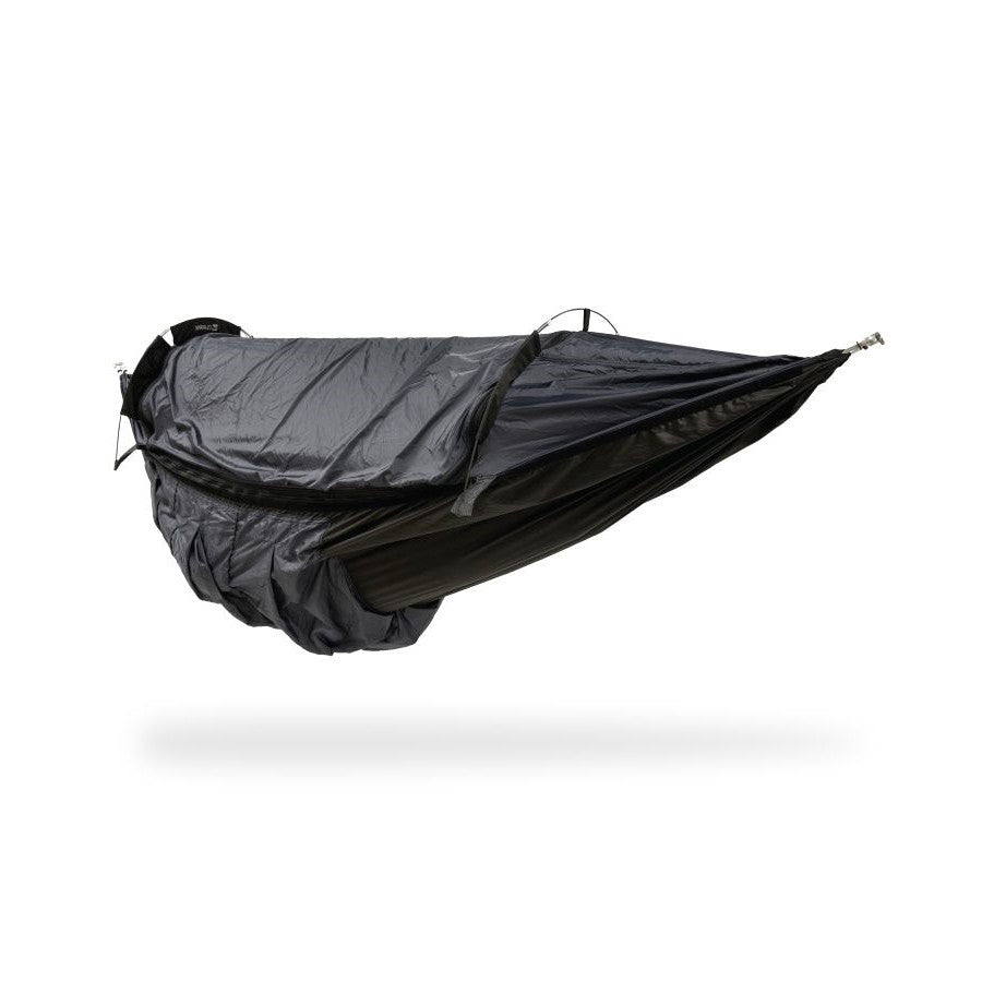 Clark NX-270 hammock in Gray/Black, side view